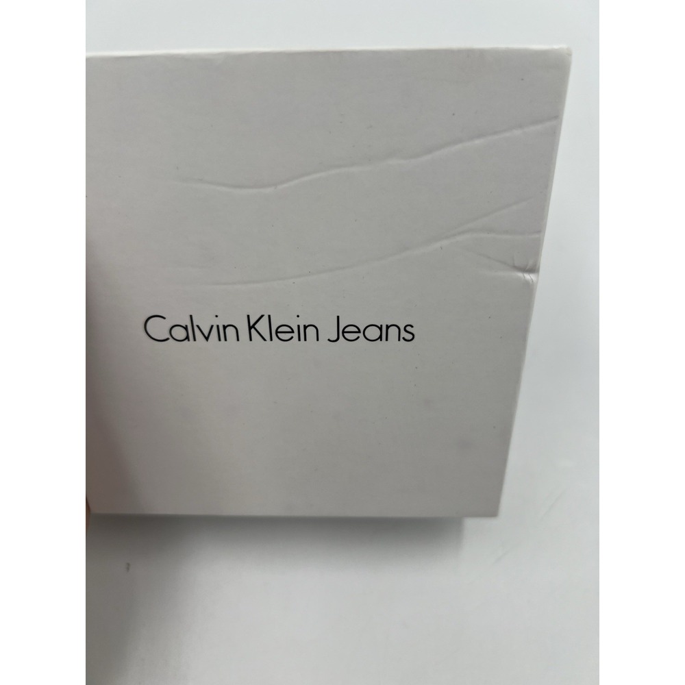 Calvin Klein Jeans 5 Leather Bracelets Different Colors 8 inch NIB - Picture 7 of 7